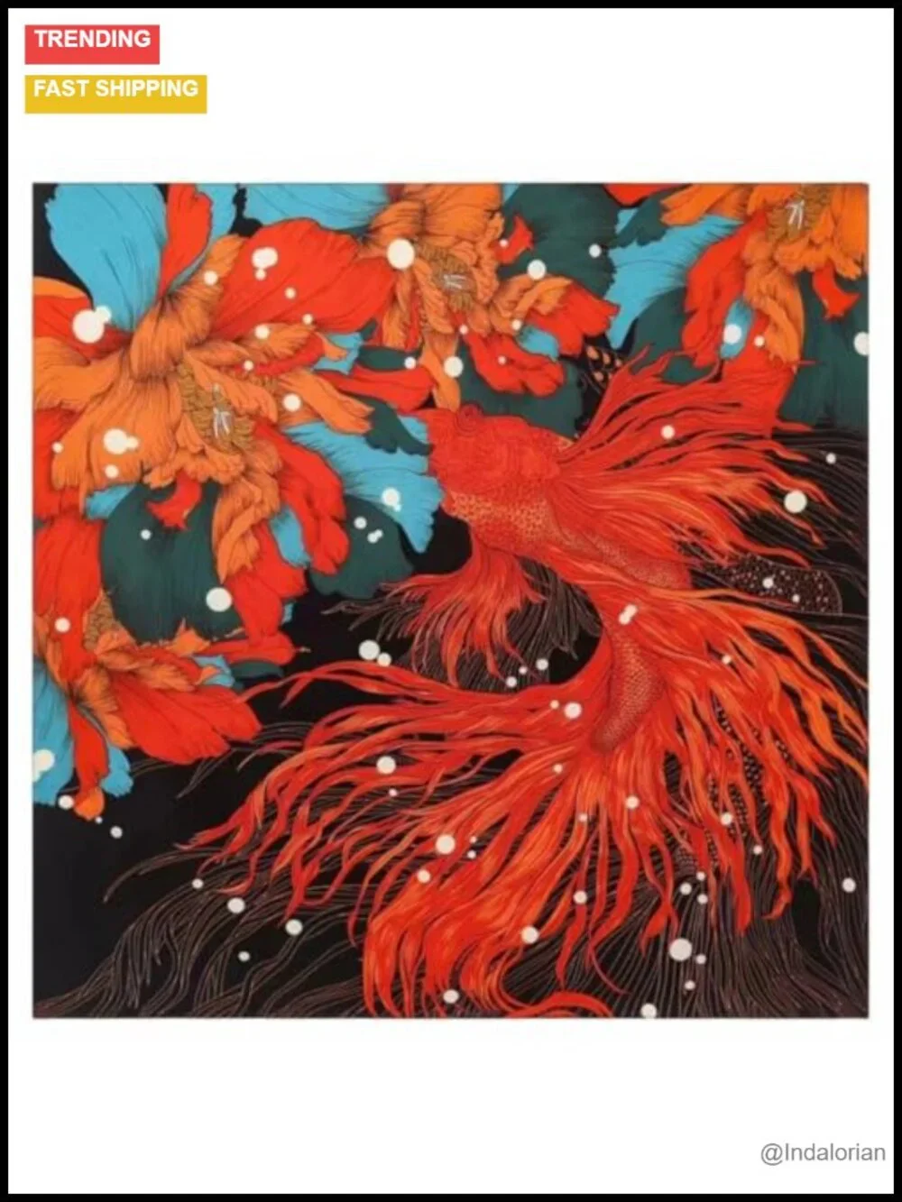 Large Square Silk Feel Fashion Scarf 43